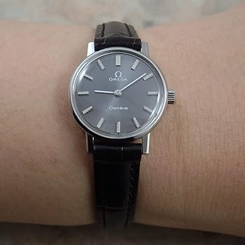 OMEGA アンティーク 1970s グレー 希少 1973年 オメガ　稼働品 Amazon.co.jp: [オメガ] レディース アンティーク 1970s グレー